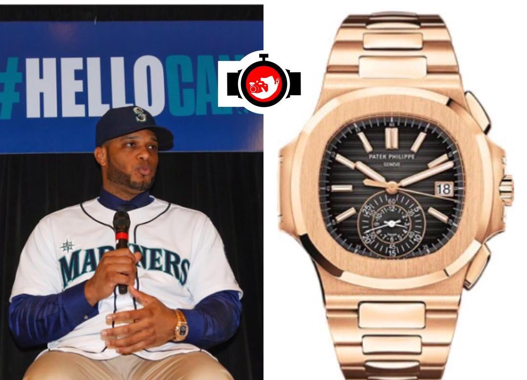 Robinson Canó's Patek Philippe 5980 Nautilus in 18kt Gold: A Timeless and Luxurious Addition to His Watch Collection