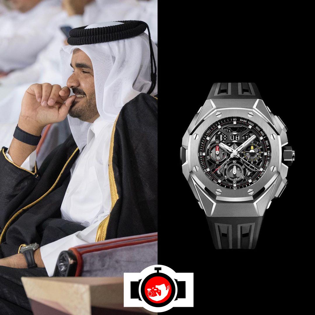 royal Joaan Bin Hamad Al Thani spotted wearing a Audemars Piguet 