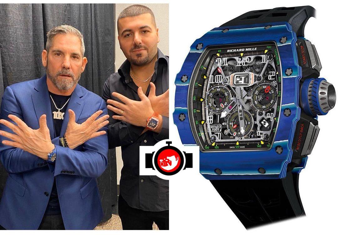 business man Grant Cardone spotted wearing a Richard Mille RM11-03