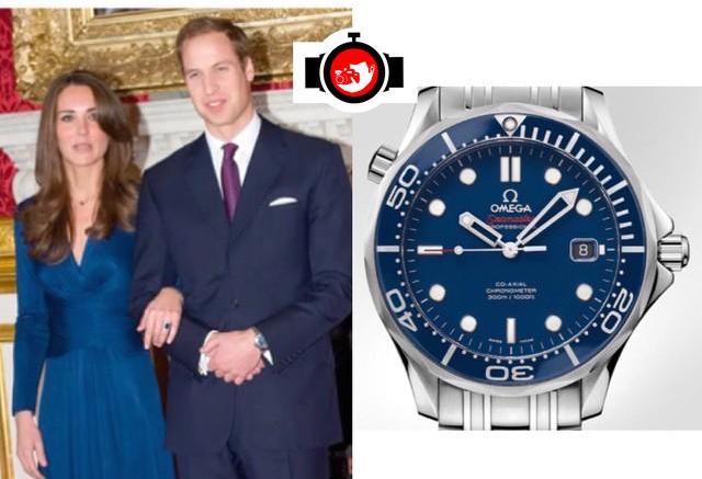 royal Prince William spotted wearing a Omega 212.30.41.20.03.001