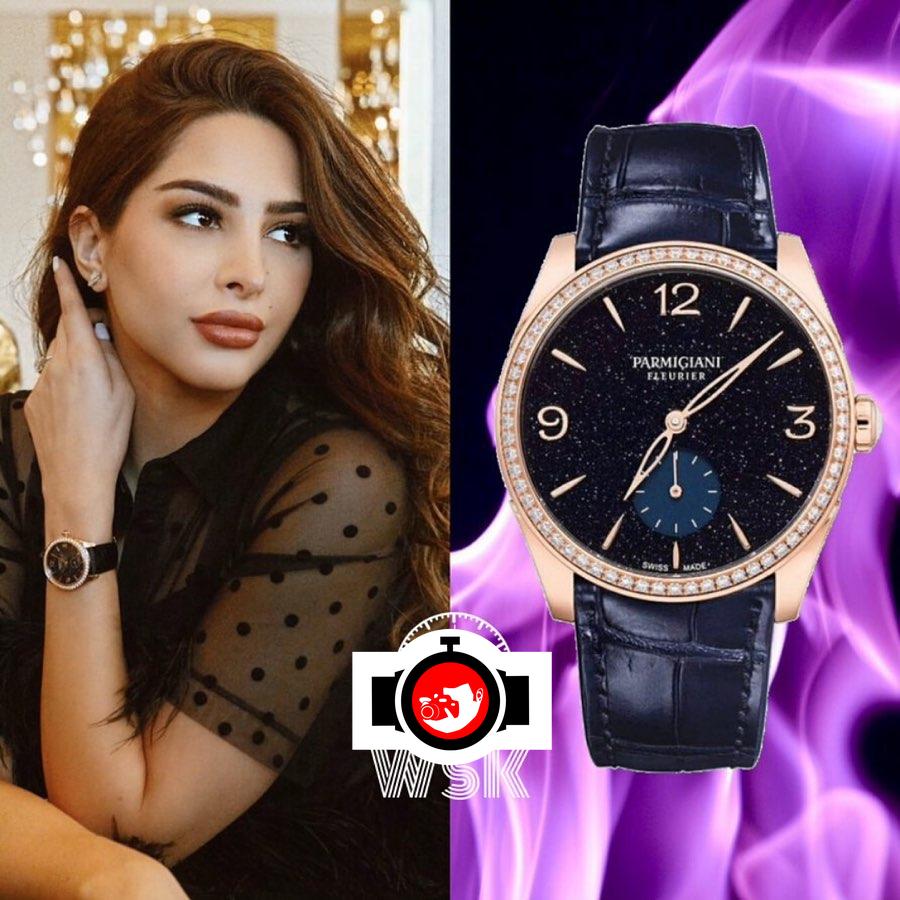 influencer Fouz Alfahad spotted wearing a Parmigiani 