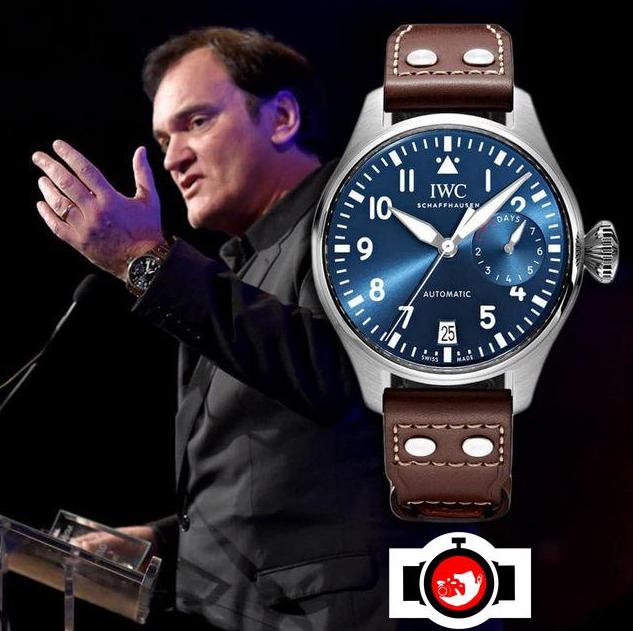 film director Quentin Tarantino spotted wearing a IWC IW501002