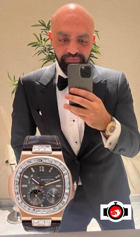 business man Mohammad Aleter spotted wearing a Patek Philippe 