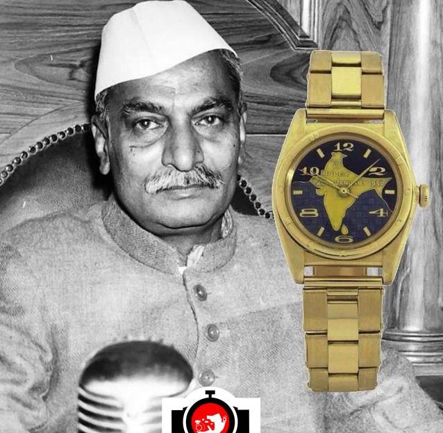 Politician Rajendra Prasad spotted wearing a Rolex 