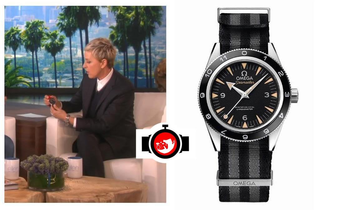 Ellen's Elegant Omega Seamaster 300 'Spectre' Watch Collection
