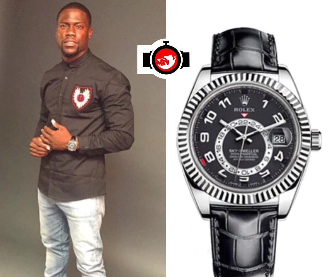 comedian Kevin Hart spotted wearing a Rolex 326139