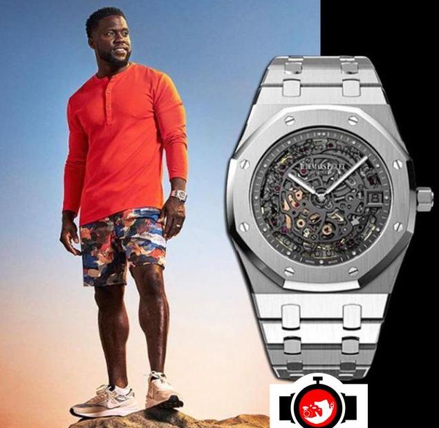Kevin Hart's Watch Collection Includes A Stunning Audemars Piguet Extra-Thin Openworked Royal Oak 40th Anniversary Timepiece