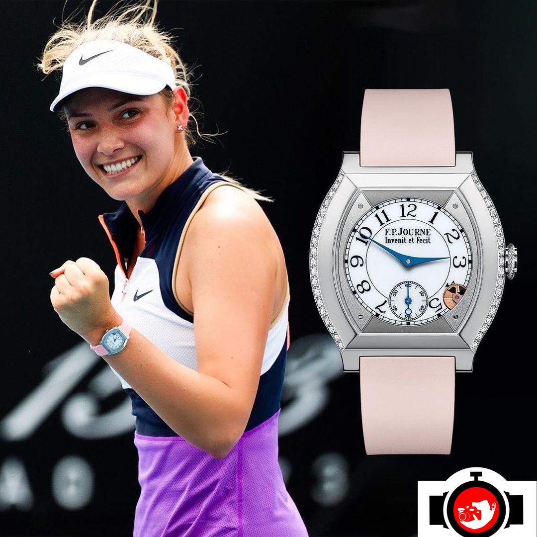 tennis player Donna Vekić spotted wearing a F.P. Journe 