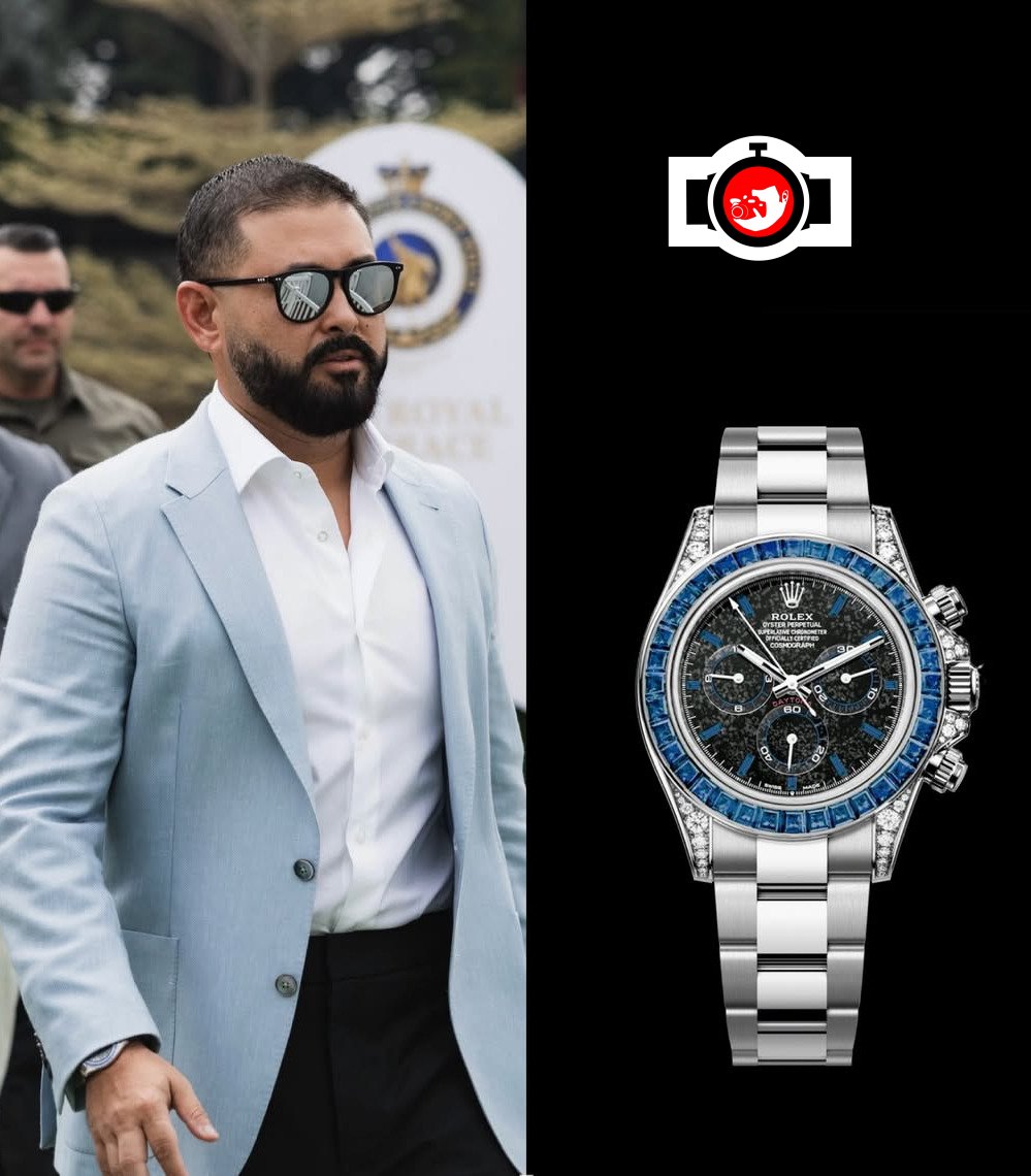 royal Crown Prince and Regent of Johor spotted wearing a Rolex 126599TSA