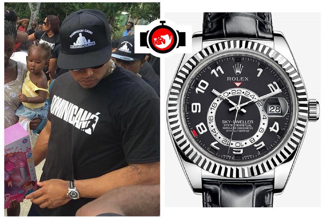 baseball player Robinson Canó spotted wearing a Rolex 326139