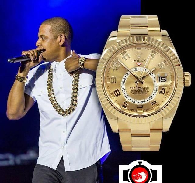 rapper Jay-Z spotted wearing a Rolex 326938