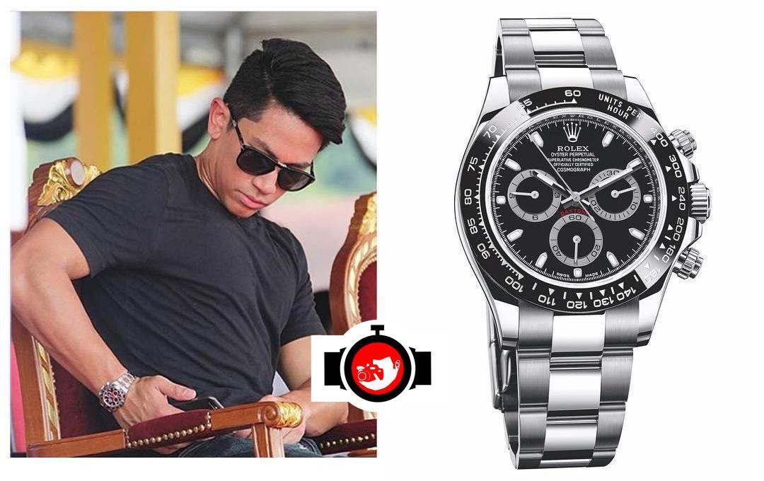 royal Abdul Mateen spotted wearing a Rolex 116500