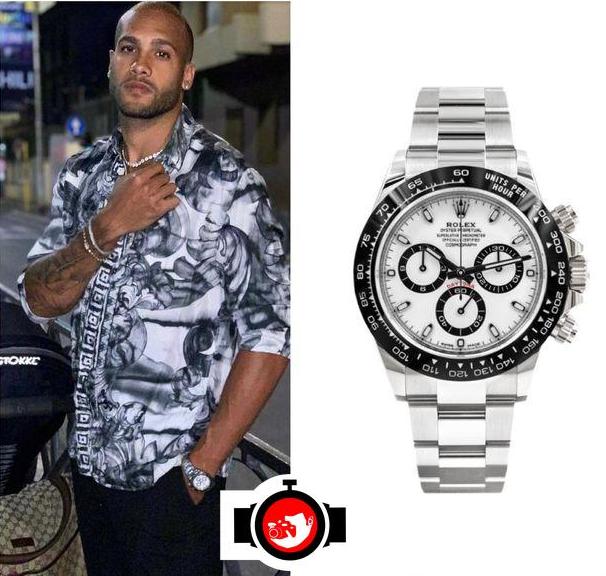 athlete Marcell Jacobs spotted wearing a Rolex 116500