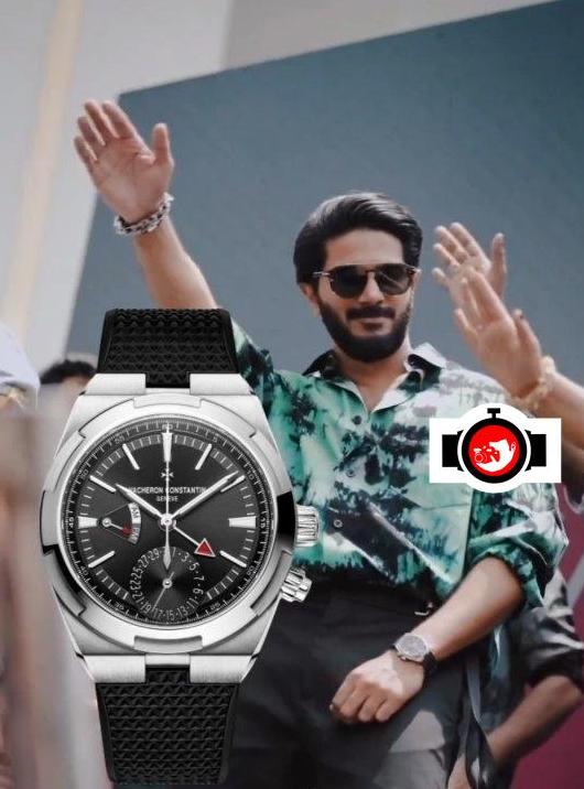 actor Dulquer Salmaan spotted wearing a Vacheron Constantin 7900V/110A-B546
