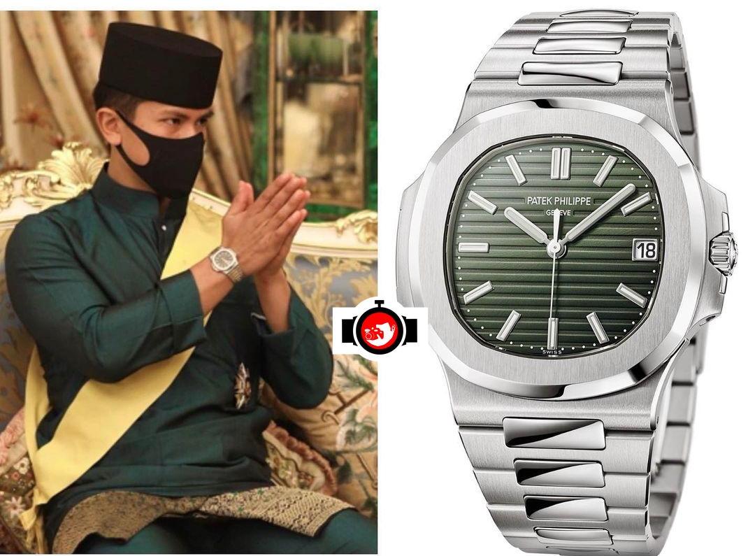 royal Abdul Mateen spotted wearing a Patek Philippe 5711/1A-014
