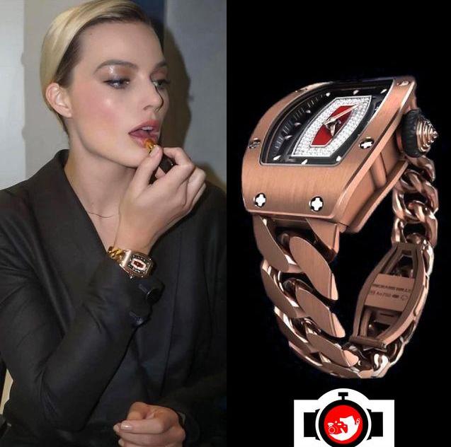 Margot Robbie's 18k Rose Gold Ladies RM 07-01: A Watch Fit for a Hollywood Star