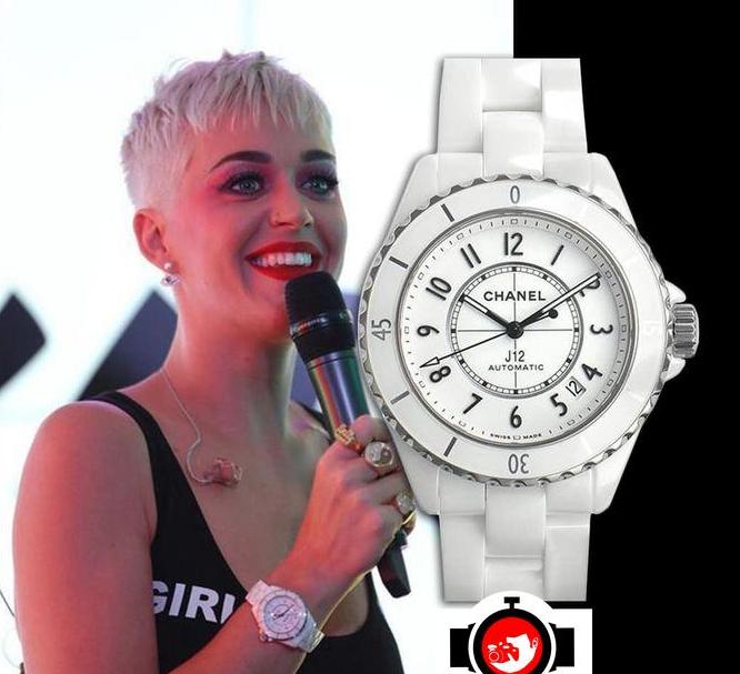 singer Katy Perry spotted wearing a Chanel 