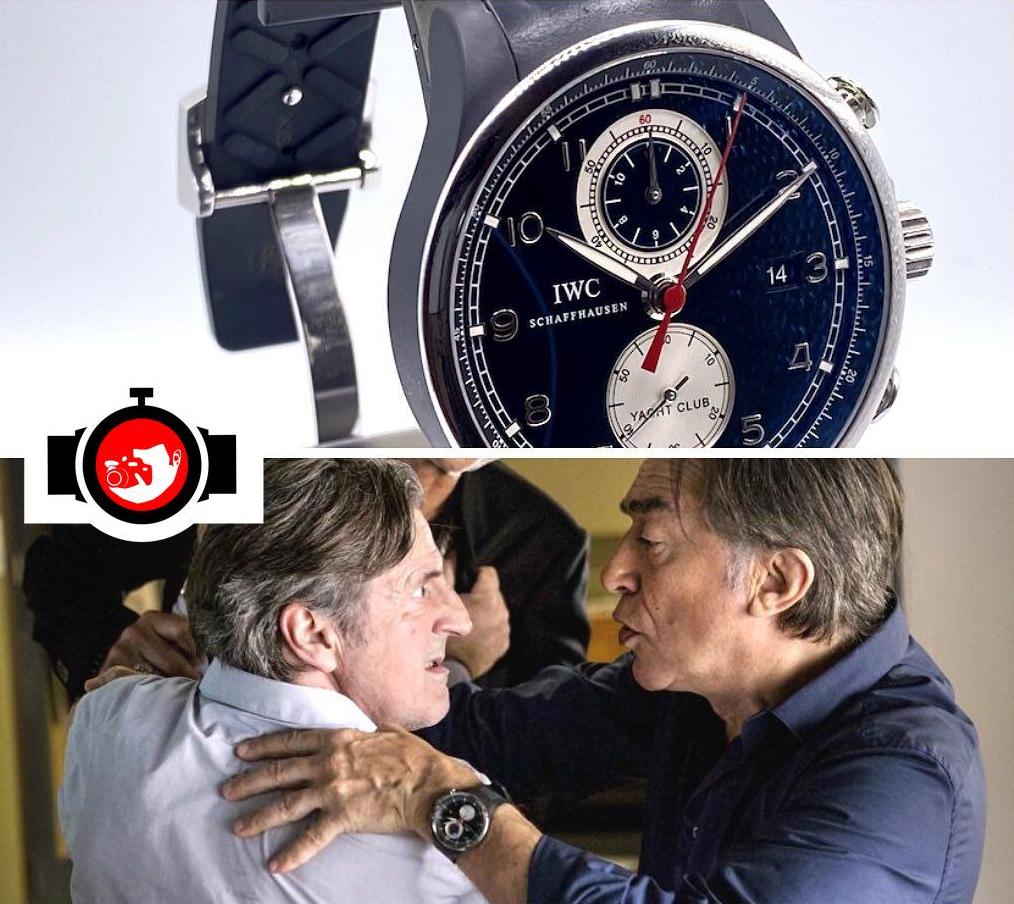 actor Richard Berry spotted wearing a IWC 