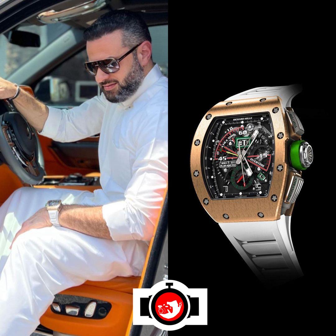 doctor Tareq Bu Rezq spotted wearing a Richard Mille RM 11-01
