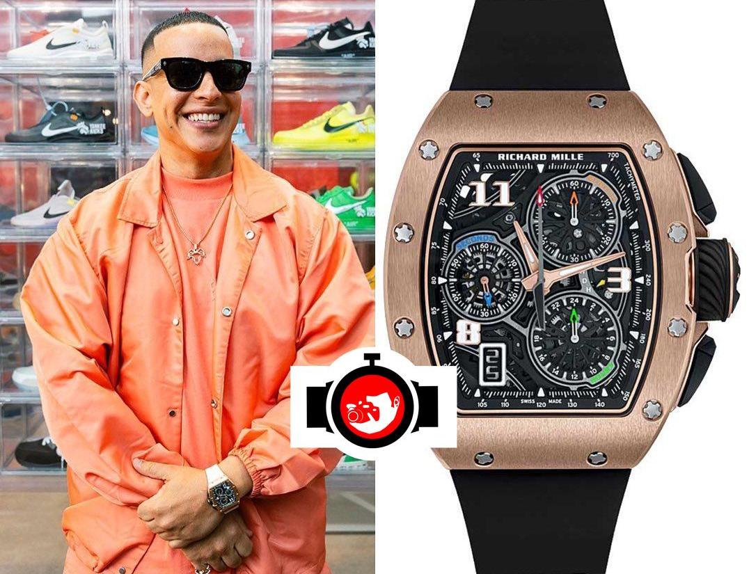 singer Daddy Yankee spotted wearing a Richard Mille RM 72-01