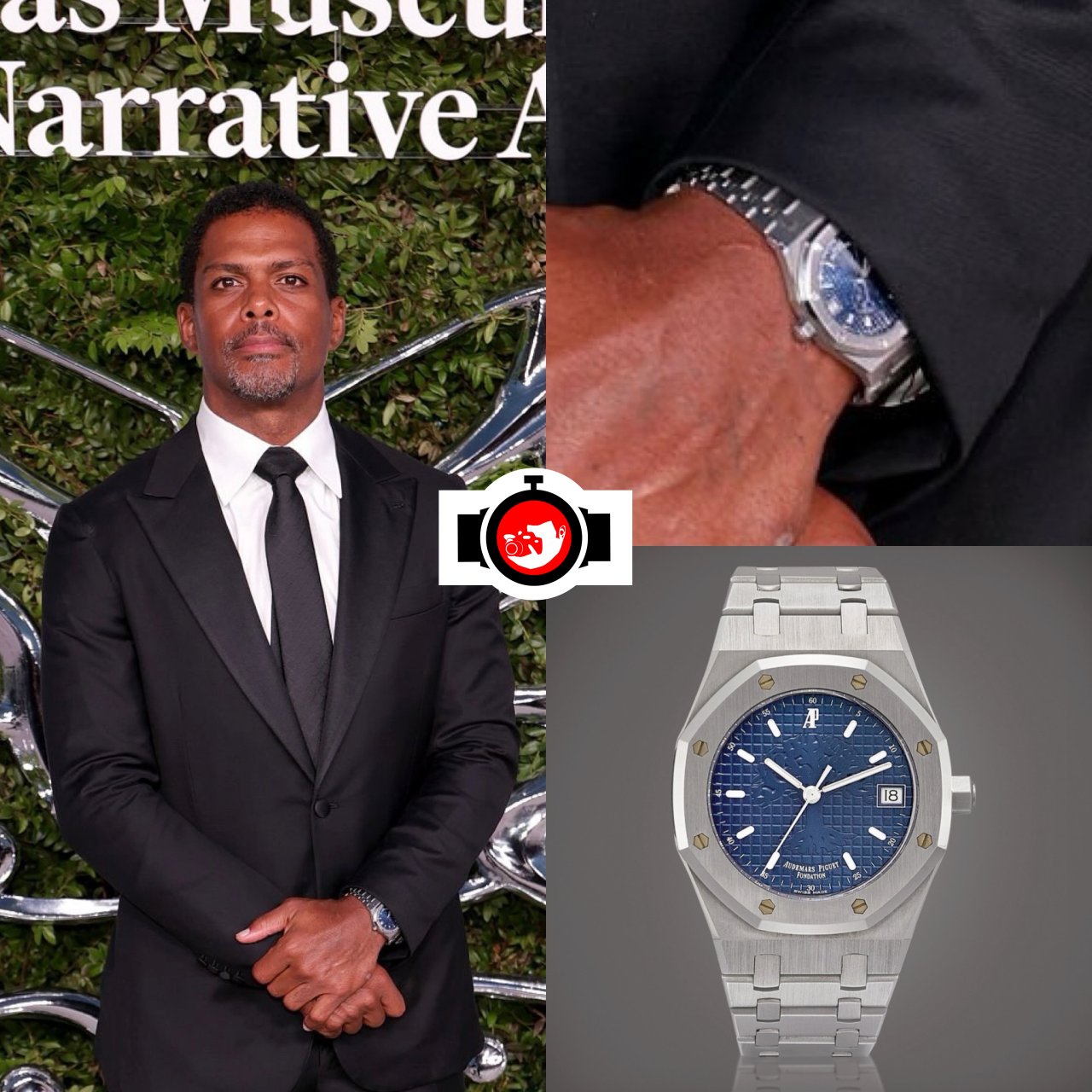Jason Wright Spotted Wearing Audemars Piguet Royal Oak 'Time for the Trees' Limited Edition