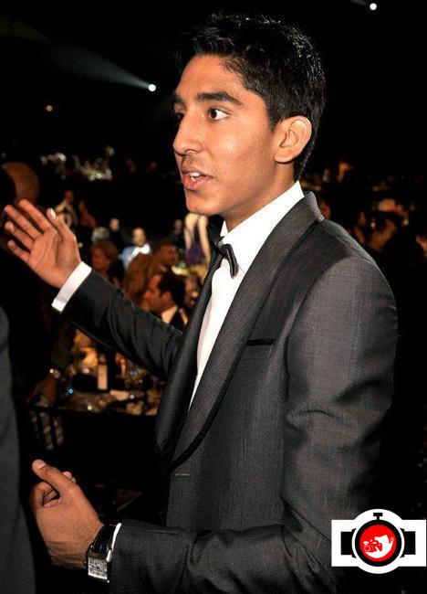 actor Dev Patel spotted wearing a Jaeger LeCoultre 
