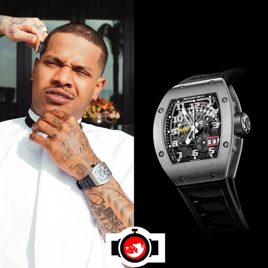 baseball player Marcus Stroman spotted wearing a Richard Mille RM29