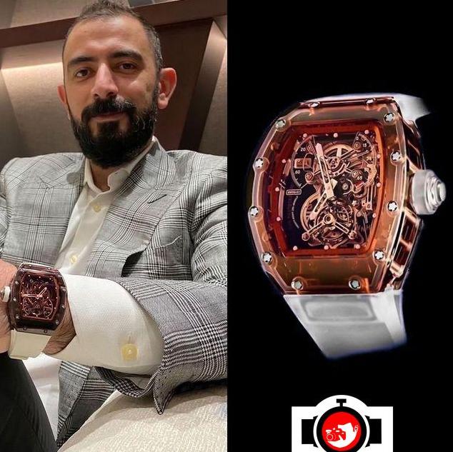 business man Karim Haddad spotted wearing a Richard Mille RM 56-01