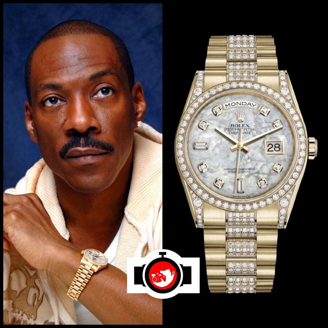 Eddie Murphy's Yellow Gold Rolex Day-Date: A Classic Timepiece