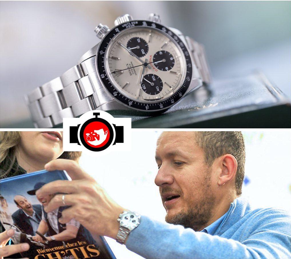 actor Dany Boon spotted wearing a Rolex 