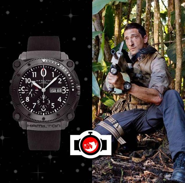 Adrien Brody's Hamilton Khaki Belowzero Chronograph: A Tough and Reliable Watch