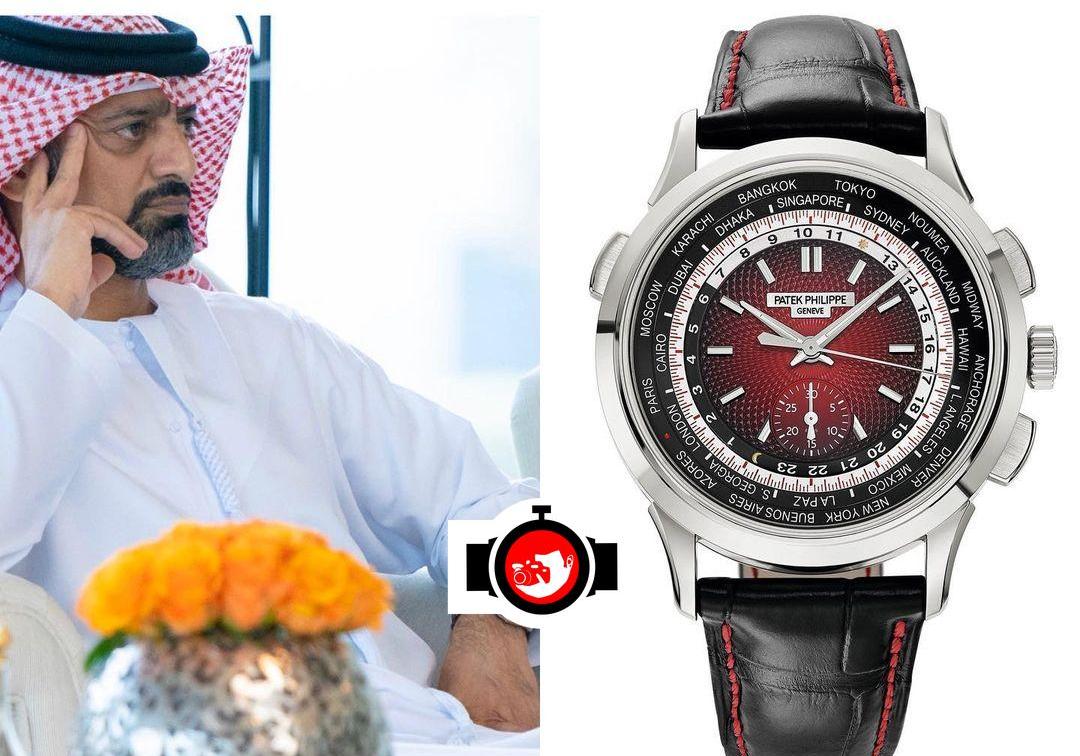 Ammar bin Humaid Al Nuaimi's 18K White Gold Patek Philippe Time ‘2019 Singapore Edition’
