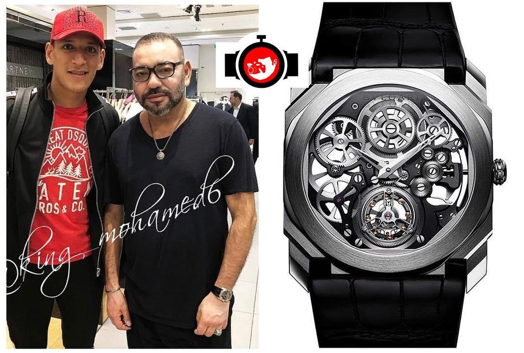 royal Mohammed Vi spotted wearing a Bulgari 102719