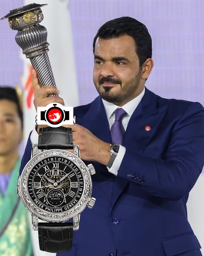 royal Crown Prince of Qatar spotted wearing a Patek Philippe 5002