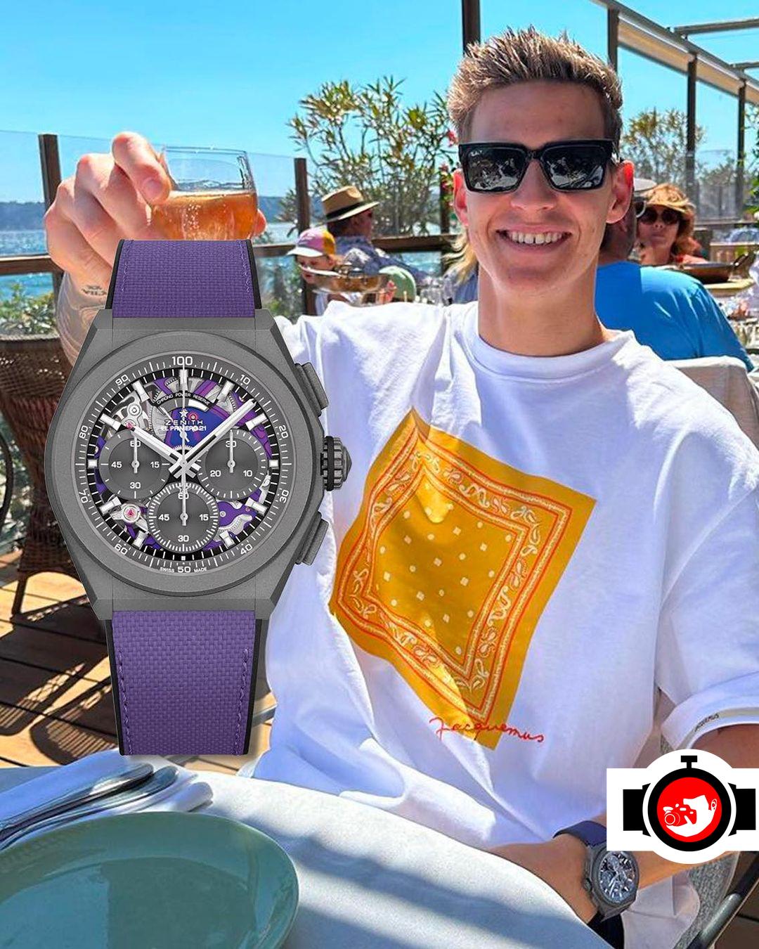 Fabio Quartararo's Stunning Zenith Defy 21 Ultraviolet Watch