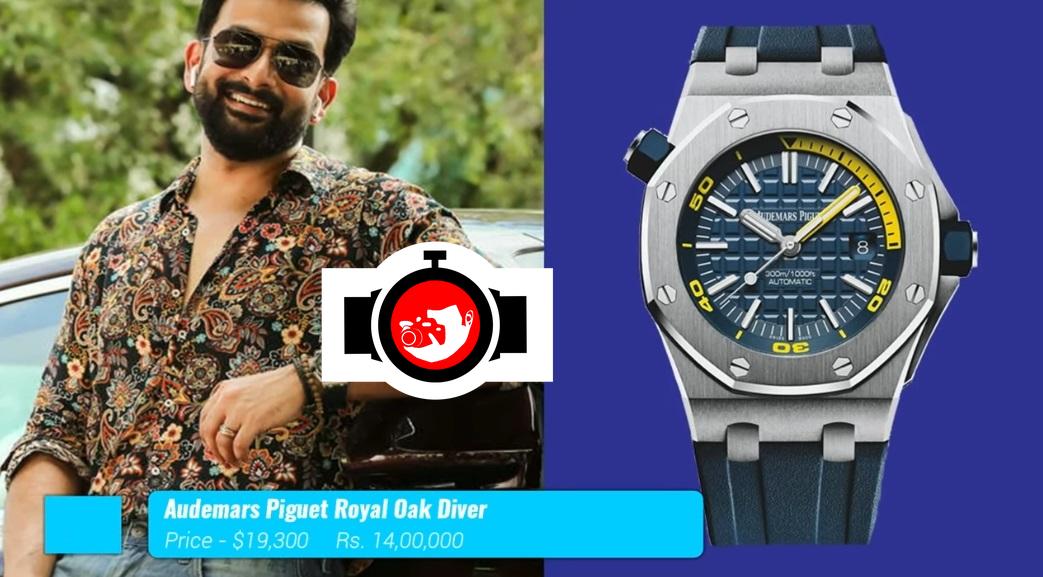 Prithviraj Sukumaran's Audemars Piguet Royal Oak Diver: A Timepiece That Resonates Luxury and Versatility