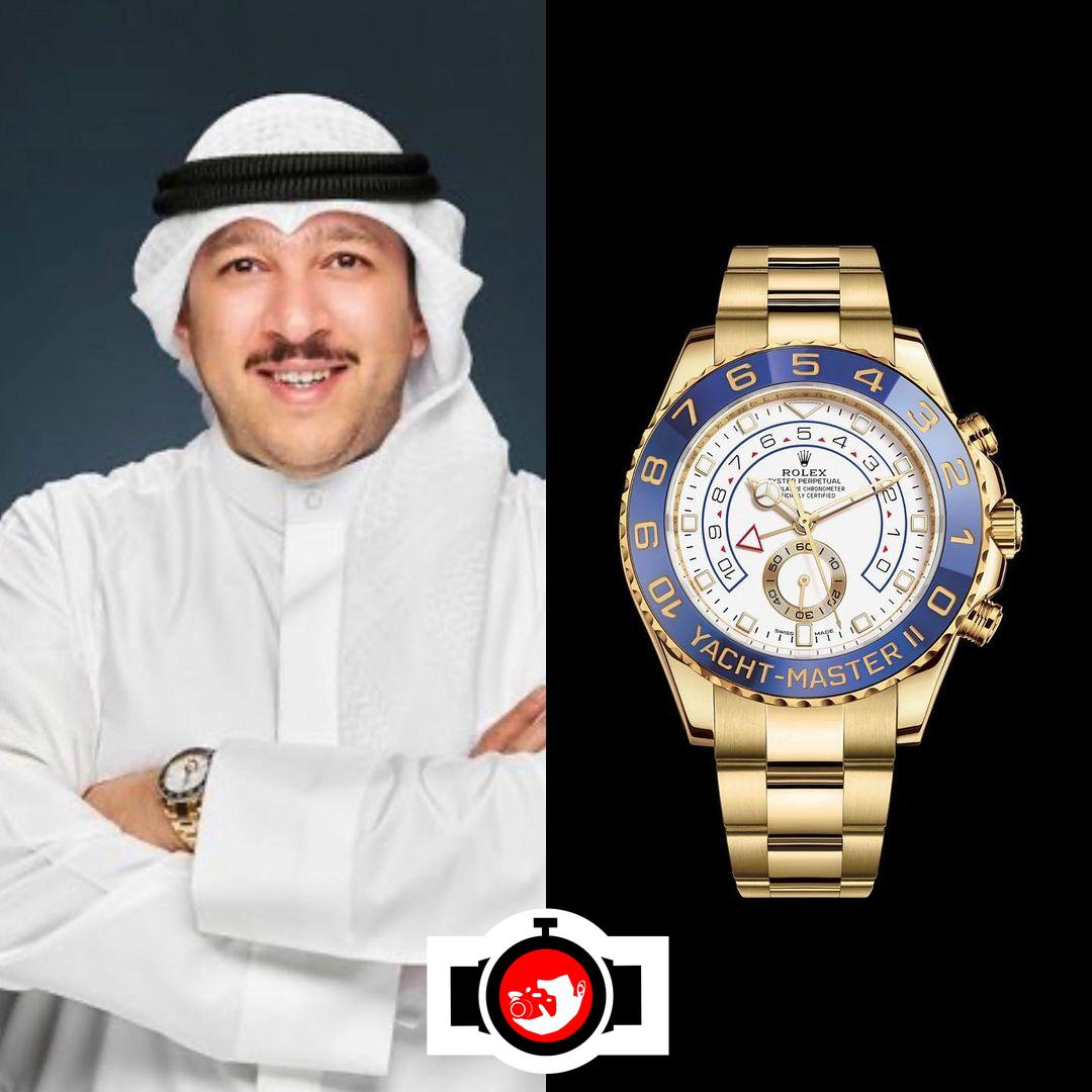 influencer Fadhel Dashti spotted wearing a Rolex 116688