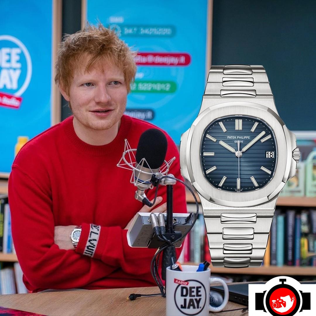Ed Sheeran's Impressive Watch Collection: A Look at His Stainless Steel Patek Philippe Nautilus