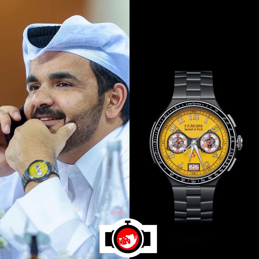 Joaan Bin Hamad Al Thani’s Watch Collection: F.P. Journe Linesport Chronographe Monopoussoir Rattrapante 