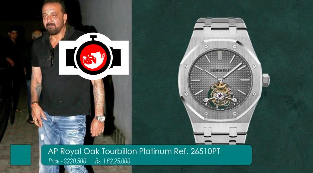 Sanjay Dutt's Audemars Piguet Royal Oak Tourbillon Platinum: A Timepiece Fit for Royalty
