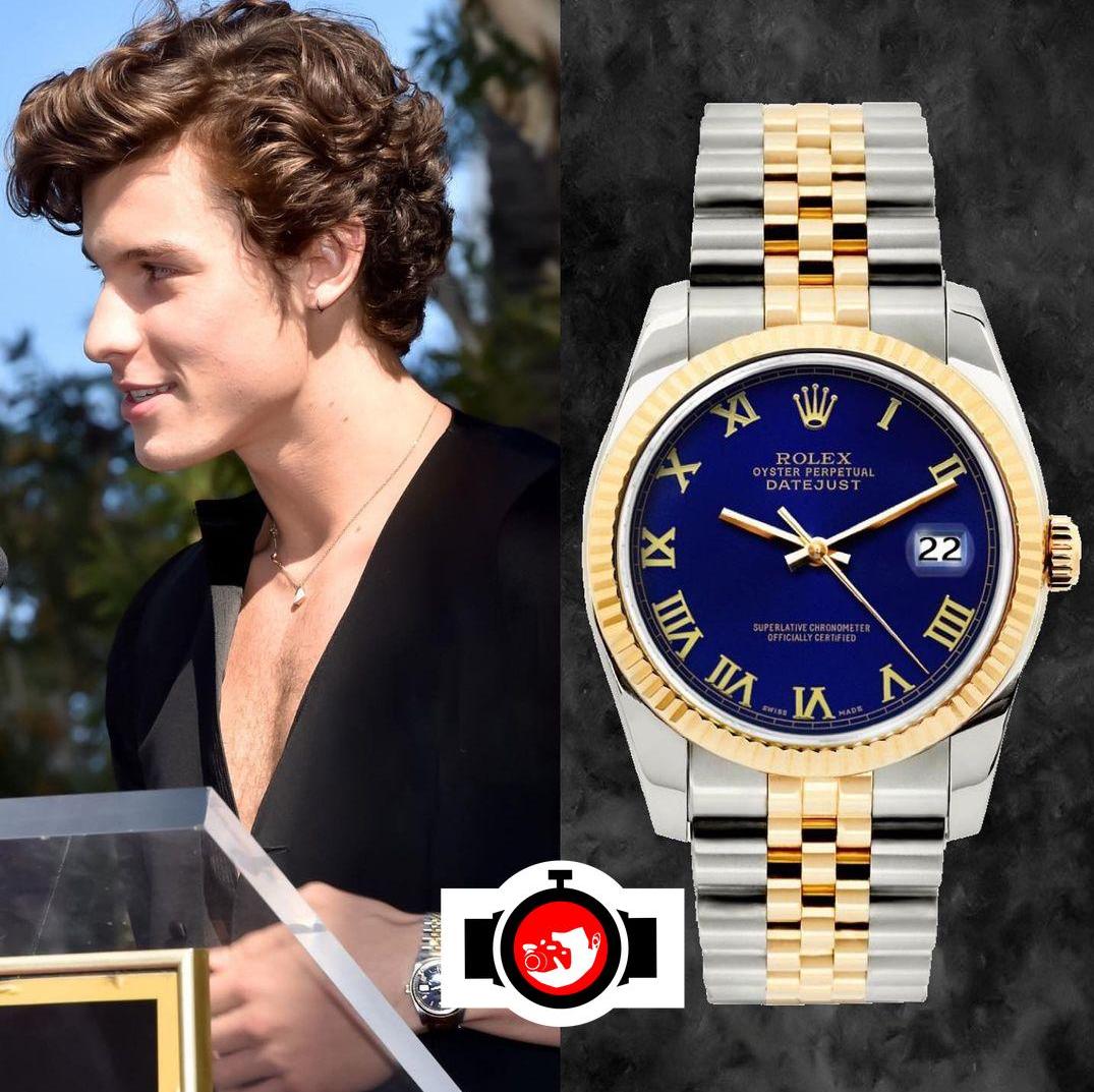 Shawn Mendes Matched His Patek Philippe to His Trunks