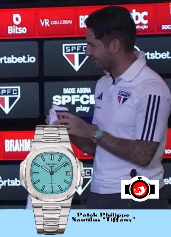 footballer Alexandre Pato spotted wearing a Patek Philippe 5711/1A-18