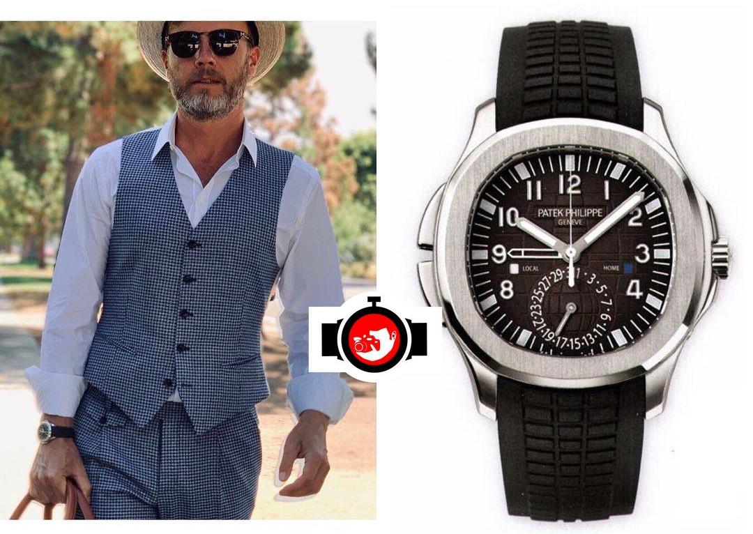singer Gary Barlow spotted wearing a Patek Philippe 5164A️