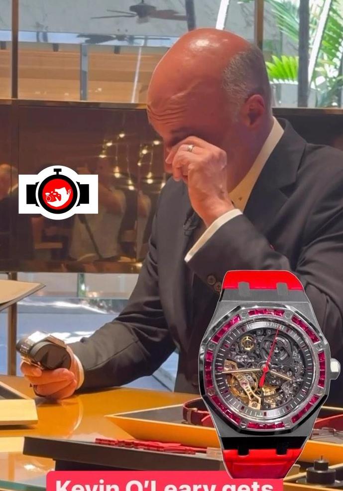 business man Kevin O'Leary spotted wearing a Audemars Piguet 