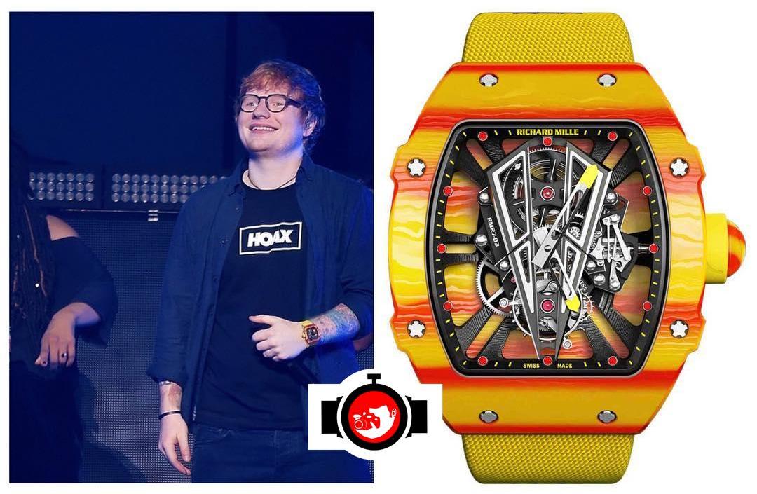 Ed Sheeran's Rare and Valuable Richard Mille Watch Collection