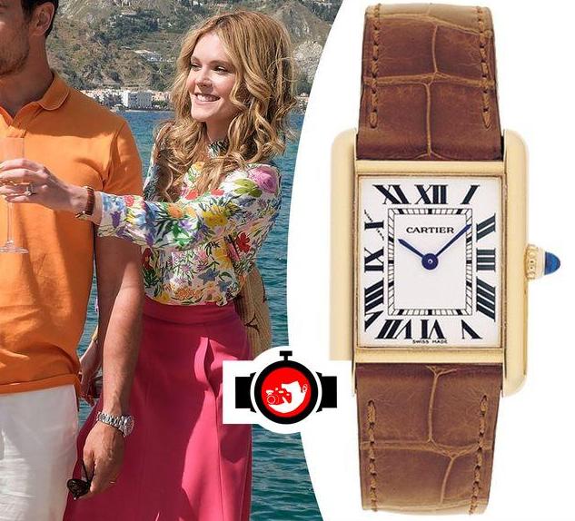 actor Meghann Fahy spotted wearing a Cartier 