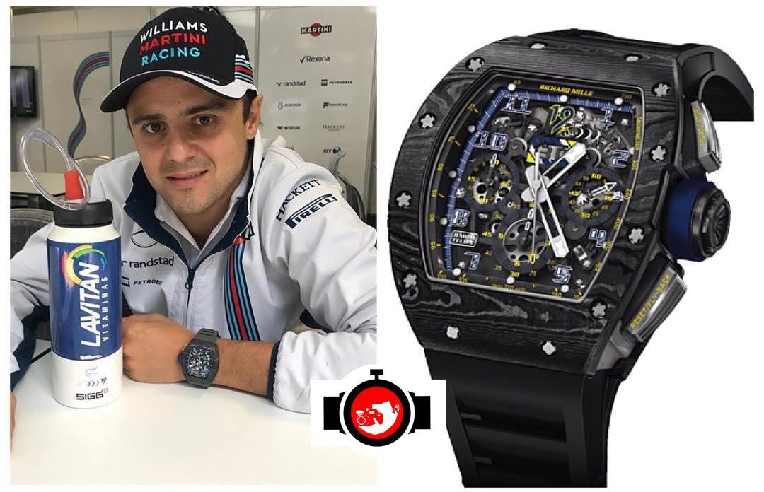 Felipe Massa's Limited Edition Richard Mille RM011 10th Anniversary Watch