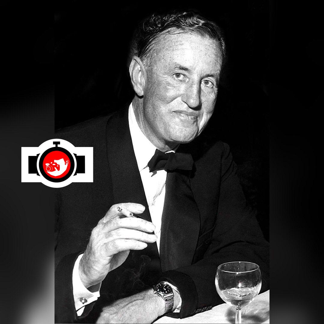 writer Ian Fleming spotted wearing a Rolex 1016