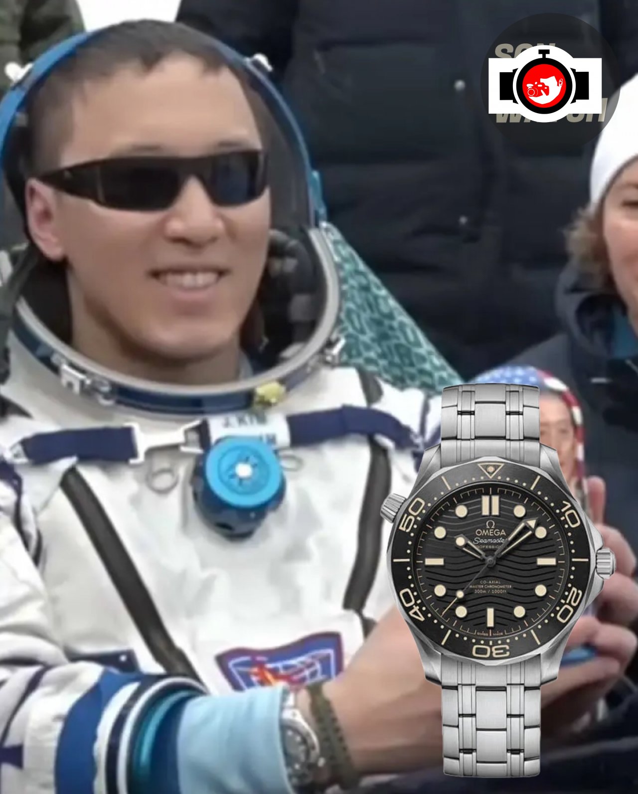 astronaut Jonny Kim spotted wearing a Omega 210.30.42.20.01.001