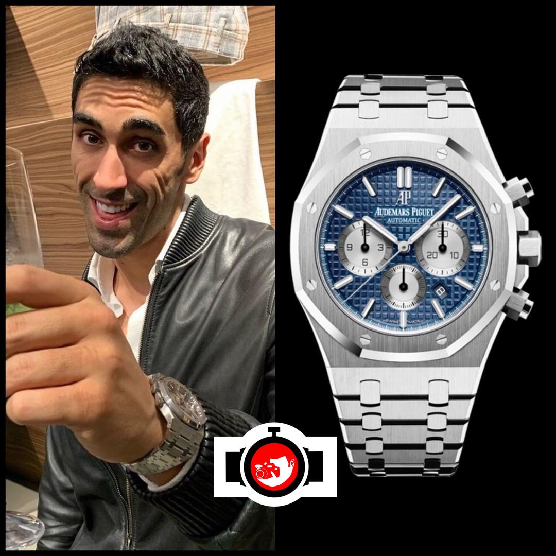 athlete Filippo Magnini spotted wearing a Audemars Piguet 26331ST